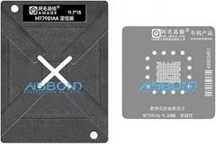 Combinationamaoe Bga Reballing Stencil Template for MT7981AA Main Control CPU Router Chip Positioning Solder Plate Tin Net New 2025 High Reliable Electronic Component