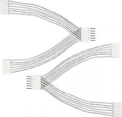 Litcessory Splitter Compatible with Nanoleaf Essentials Lightstrips (2 Pack, White)