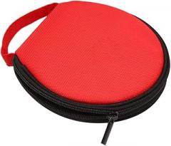 uxcell Red Nylon Zipper Closure Car 20 Disc CD DVD Carry Case Holder Storage Bag Wallet