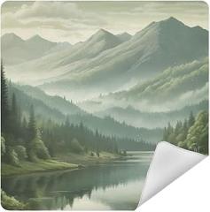 Meadow Woods and Mountain Camera Protective Wrap, Anti-scratch Lens Protector Wrapper, Magic Self-Adhesive Cloth for Cameras/DSLR/Laptop/Electronic Accessories, S