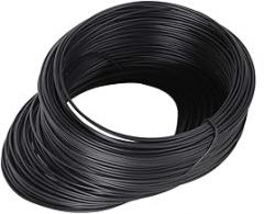 Zerodis Flexible Round Cable Galvanized Iron Wire Smooth and Versatile 100 Meter DIY Crafting for Gardening and Electronics