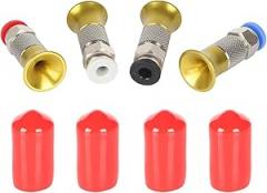 4PCS Printer Pneumatic Fitting Connector is set with upgraded mouse pattern for smooth filament providing an air pressure connector for the filament dryer