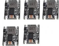 5pcs High Efficiency 3A DC5-30V to 3.3V-12V Converter Module Wide Input Voltages Stable for Electronics and Projects Overcurrent Protector