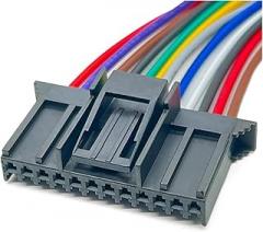 12 Pin Plastic Shell Plug Harness, Automotive FCI Electronic Connector With Cable 211PC122S0017(1 Pc)