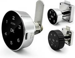 Electronic Combination Lock Mailbox Lock Three Interlocking Drawer Lock File Cabinet Lock 1Pcs(288-30)