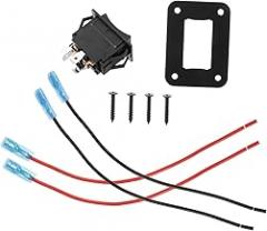 20A Momentary Toggle Switch for Rv Jack Pin Electric Switch for Automotive Electronic Equipment Easy Installation with Comprehensive Wire Kit