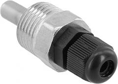 Thermowell, 30-200mm Thermowell 304 Stainless Steel G1/2 Thread for Temperature Sensor, The Inlet Accepts 1/2 inch Male Pipe Thread(30mm)