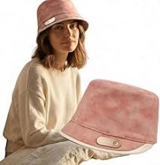 Luxury Bespoke Red Light Therapy Couture Hat - Elegant Scalp Wellness & Hair Radiance Cap - Advanced Wireless Photon Care for Elite Self-Care - Exquisite Gift Packaging (Mousse Shimmer - Pink, TG-001)