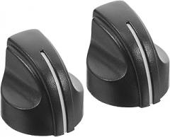 2pcs Rotary Potentiometer Knob Fluted Shaft for Audio Equipment Plastic Control Knob for Electronic Devices Volume Shaft Compatibility