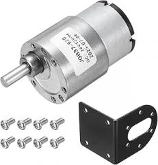 MECCANIXITY 24V 12RPM High Torque DC Gear Brushless Motor Micro Speed Reducing for Electronic Engine Fan Gearbox, JGB37-520