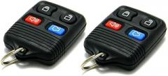 Pair of OEM Electronic 4-Button Key Fob Remote Compatible with Ford Lincoln Mercury (FCC ID: CWTWB1U331, P/N: 2S4T-15K601-AB)