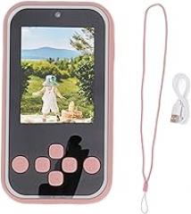 96MP Digital Camera, 1920x1080 Dual Lens Vlogging Camera with 2.4inch Display, Portable Compact Point Shoot Camera with MP3 Music Player Electronic Books (Roseate)