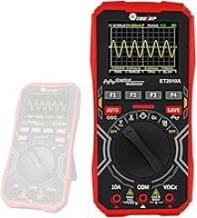 2in1 Oscilloscope Multimeter Digital Display Handheld Oscope Meter 1Mhz Bandwidth 2.5Msps Sampling Rate Data Storage Function for DIY and Electronic Test