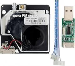 Nova Pm Sensor SDS011 High Precision Laser PM2.5 Air Detection Module Dust Sensors, Digital Output New 2025 for Arrival Reliable Electronic Component, Precision, Stable Performance