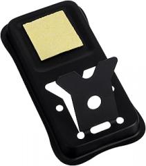 Unomor Metal Soldering Iron Holder with Stable Sponge Base Ys Design for Electronics Repair and Hobby Projects - Stand