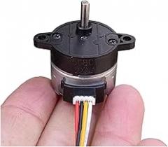 25MM Gear Stepper Electronic Starter 2-Phase 4-Wire Gear Stepping Electronic Starter Precision Full Metal Gearbox DIY Robot Valve