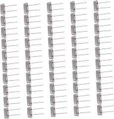 50pcs Passive Quartz Crystal Oscillators Resonators for Timing Circuits Electronics Remote Controls and Toys