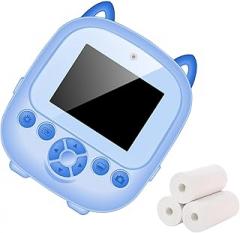 Children Print Camera Digital Photo Camera Thermal Printer for Boy Girls Toddler Kid Selfie Digital Camera