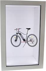 32inch Smart Holographic Cabin Display Transparent LCD Disaplay with Touch, LCD Transparent Showcase 3D Holography Box