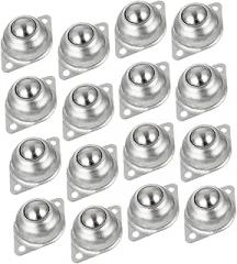 Amosfun 16pcs Transfer Bearings for Furniture Swivel Casters High Hardness Rotation for Smooth Movement Electronics Machinery Supermarkets