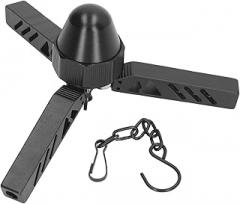 Outdoor Pyramid Tent Tripod, Multipurpose Aluminium Alloy A Shaped Tent Support Tripod for Camping Hiking Outdoor