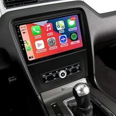 Android Radio for Ford Mustang 2010-2014 with Wireless Carplay/Android Auto, Car Radio Stereo 10 Inch Touch Screen for Corolla with GPS Navigation/Bluetooth/Backup Camera 2+32G
