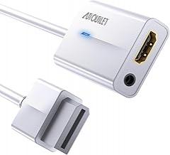 AUTOUTLET Wii to HDMI Converter 1080P for Full HD Device, Wii HDMI Adapter with 3,5mm Audio Jack&HDMI Output Compatible with Nintendo Wii, Wii U, HDTV, Monitor-Supports All Wii Display Modes 720P