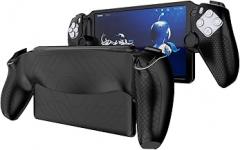 Palumma Protective Case for Sony Playstation Portal, Silicone Cover Case Full Protection for Sony Playstation Portal, Black