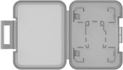 5PCS Game Cartridge Housing Case for Switch OLED Storage Holder Mini Case for Switch Lite Gaming (Gray)