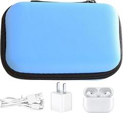 DUDOK Electronic Organizer, 128.54cm Dustproof Travel Cable Organizer Bag, Tech Accessories Pouch, Portable Waterproof Case, Data Cable Storage Bag for Cord, Charger, Phone, Earplugs, Headphones