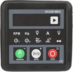 Oumefar 5-Digits DC 8-36V Generator Control Panel DC20D Stable MKII Electronic Generator Control Module for Engine or Generator