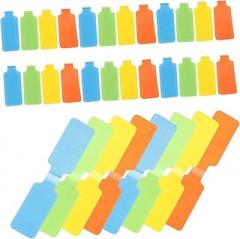 Gatuida 50pcs Cable Labels Tags Wire Labels Electrical Cord Ties for Electronics