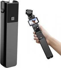 Osmo Pocket 3 Battery Handle Grip 6000mAh with Battery Display,Compatible for DJI Osmo Pocket 3 Accessory, 22W Fast Charging,Reserved 1/4 Thread
