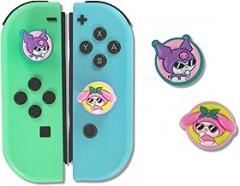 Sonix x Sanrio Silicone Thumb Grip Caps for Joy-Con | Compatible with Nintendo Switch/Switch Lite/Switch OLED | 4 pcs - Kuromi and My Melody