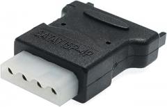 Maxmoral SATA Male to Female Adapter Power Adapter 15P Male Hard Disk Drive Power Adapter Electronic Plug-in for Hard Disk Drive Connector Connecting Devices