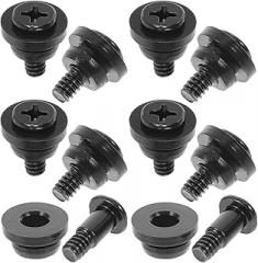 10pcs Hard Disk Drive Shock Absorbing Screws Mounting Accessories for Electronics Repair Computer Case Secure Fixation