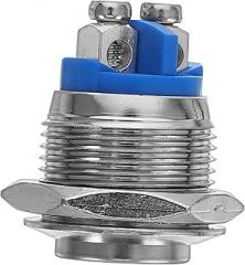 GLEAVI Automotive Push Button Metal Momentary for Power Control Easy Installation Versatile Use Cars and Electronics Compact Design for Efficient Setup