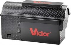 Victor Indoor Multi-Kill Humane Electronic Mouse Trap - No Touch, No See Electronic Instant Kill Mouse Trap - Kills & Holds Up to 10 Mice Per Setting - M260