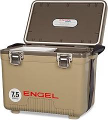 Engel UC7 7.5qt Leak-Proof, Air Tight, Drybox Cooler and Small Hard Shell Lunchbox for Men and Women