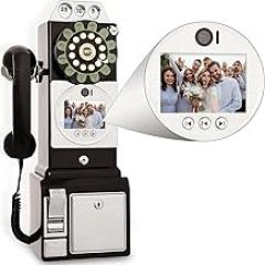 Video Audio Guest Book, Wedding Phone Customized Video Messages, Record Preserve Your Special Occasions, for a Variety of Memorable Party Occasions,Black-32G