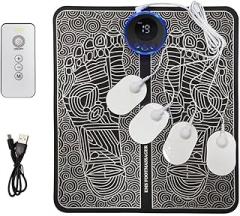 TENS Unit and EMS Foot Massager, 2-in-1 Electronic Nerve Stimulator for Pain Relief and Muscle Stimulation
