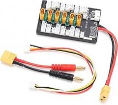 1S‑3S B6 Parallel Charging Board Silicone Cable JST Connector Parallel Charging Adapter XT30 2 for with of Battery Direct Use C BoardJST