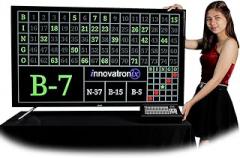 Innovatronix Bingo v2 Flashboard Wireless Controller (Now with Wi-Fi) - US Version 75 Balls - Use for Games with 1 Year Warranty | New Version | TV NOT Included