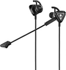 Turtle Beach Battle Buds In-Ear Gaming Headset - Mobile & PC with 3.5mm, Xbox Series X, Xbox Series S, Xbox One, PS5, PS4, PlayStation – Lightweight, In-Line Controls, Black