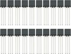 ECSiNG 20PCS J310 Transistor N-Channel 24mA 25V for Electronic DIY Project Amplifier Solar Panel Charger Circuit Product Development Switching Power Supply