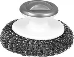 Healifty Heavy Duty Kitchen Dish Brush with Plastic Handle for Pot Pan Scrubbing Quick Drying Scrubber for Grease and Dirt Removal Lightweight Compact Cleaning Brush for Random Color