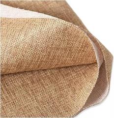 Speaker Mesh Cloth Linen Vintage and Antique Transparent Dustproof Retro Fabric Guitar Audio Sub-woofer Cloth 1.45x0.5m(Dark Beige)
