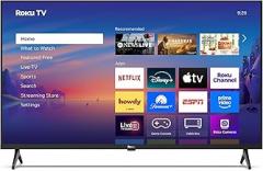 Roku Smart TV 2025 – 40-Inch Select Series, 1080p Full HD TV – RokuTV with Voice Remote – Flat Screen LED Television with Wi-Fi for Streaming Live Local News, Sports, Family Entertainment