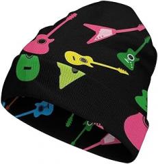 Men's Knit Beanie, Cool Stretch Thick Warm Beanies Hat for Spring, Fall, Winter, Reusable Soft Skull Cap