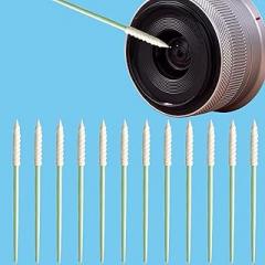 100pcs Lint-Free Cleaning swabs Kit, for Electronics, Cameras, Optical Lenses or Inkjet Printers, Print Heads Cleaning (Spiral01)